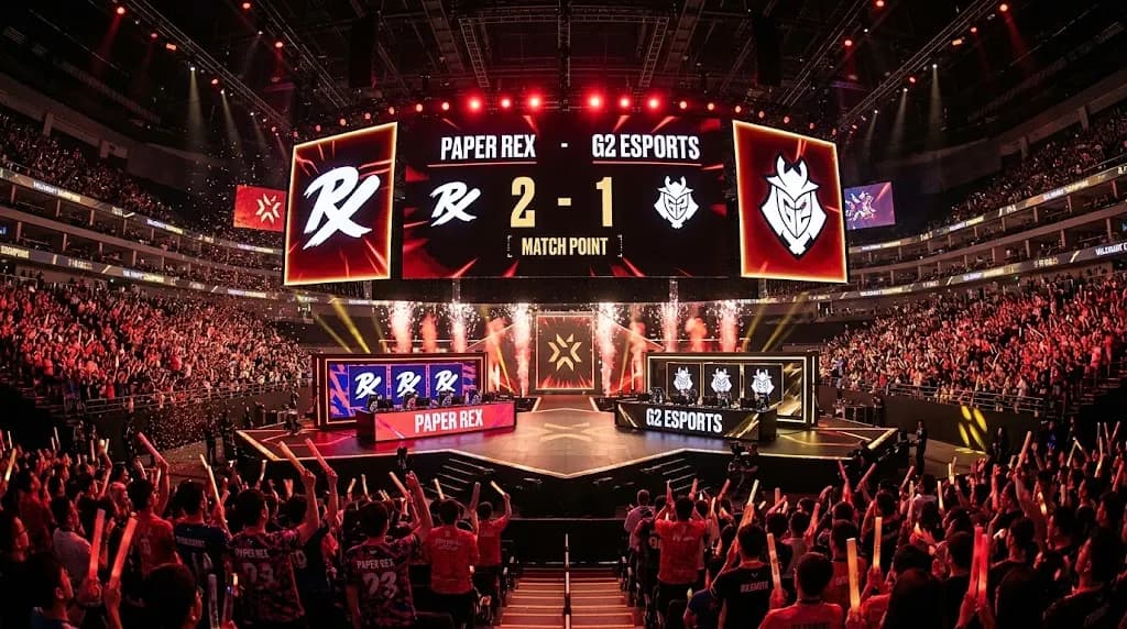 paper rex menang atas G2